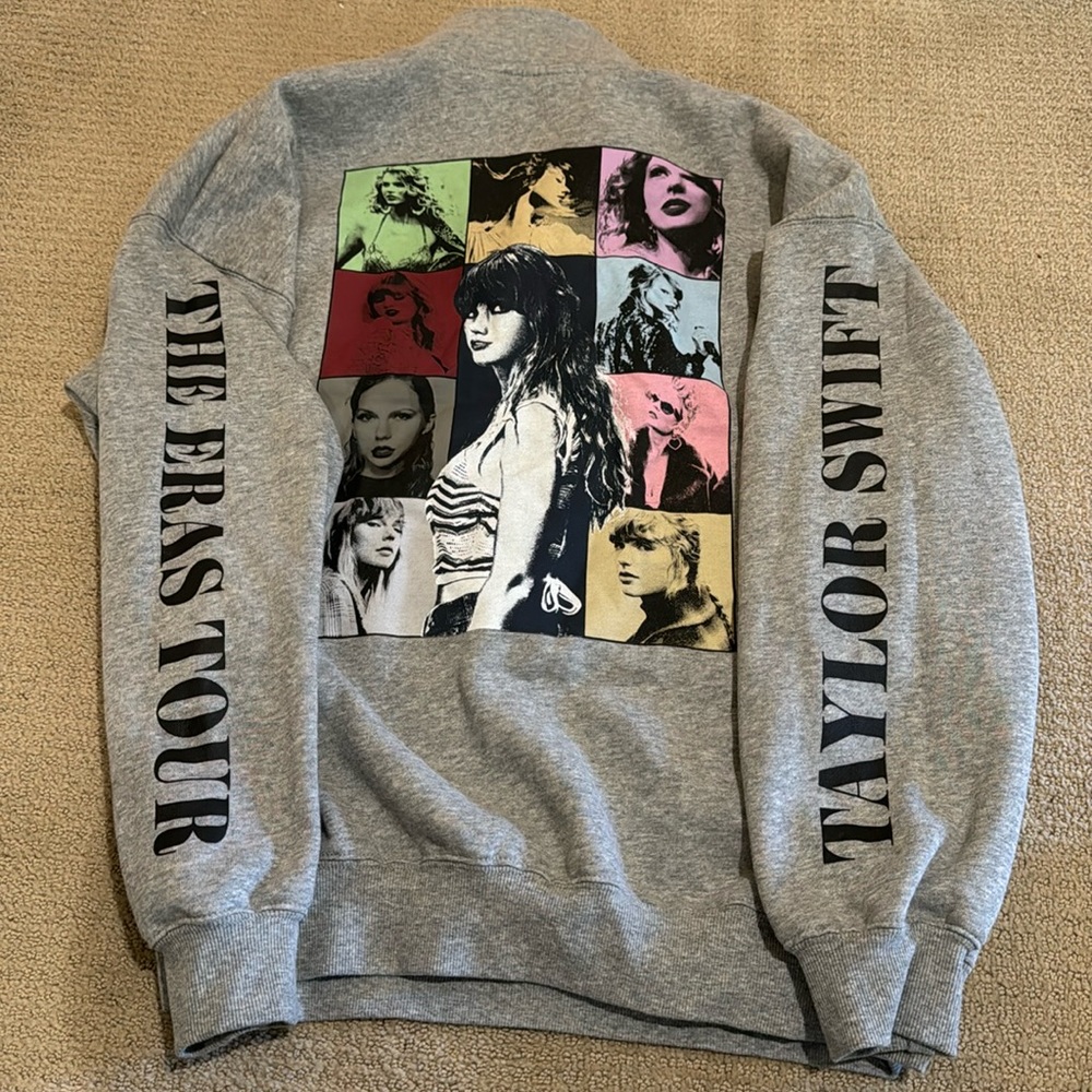 Taylor Swift Half Zip Erase Tour